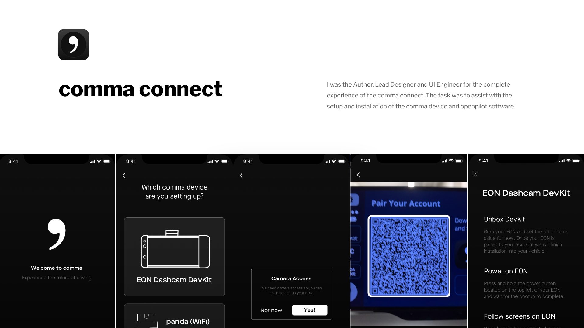 Slide 12: comma connect
